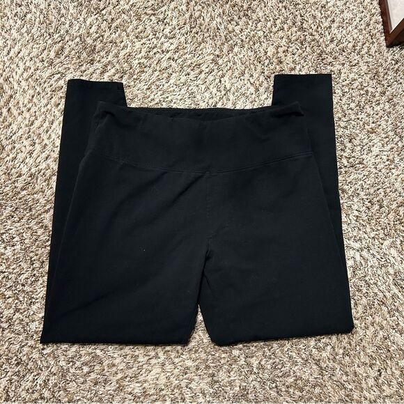 Soft Surroundings Pants - Soft Surroundings Large Plain Black Leggings